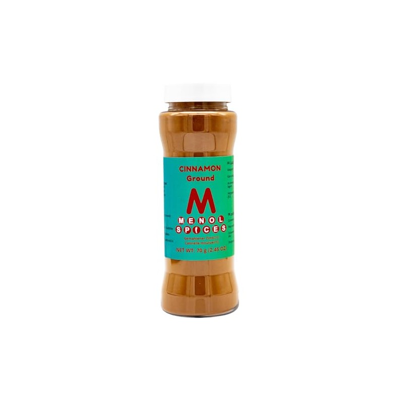 Menol Spices Cinnamon ground - 70g in sprinkler bottle -