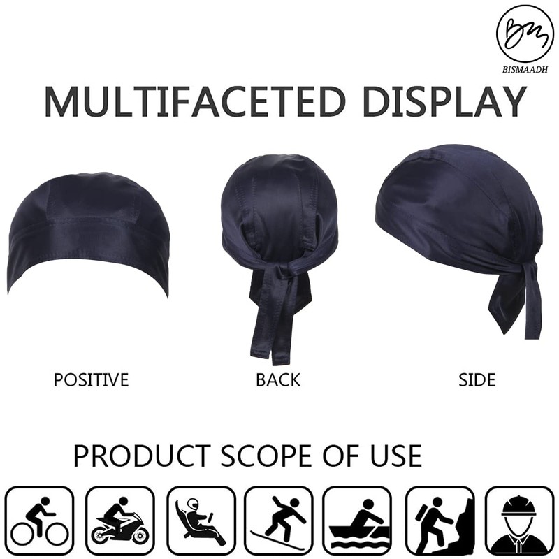 Adjustable Working Tie Back Scrub Caps Head Wrap Men and
