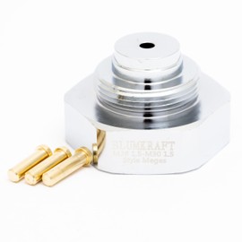 BLUMKRAFT M38 x 1.5mm Style Meges to M30 x 1.5mm Radiator Adapter for Thermostatic Head M30 x 1.5 Male