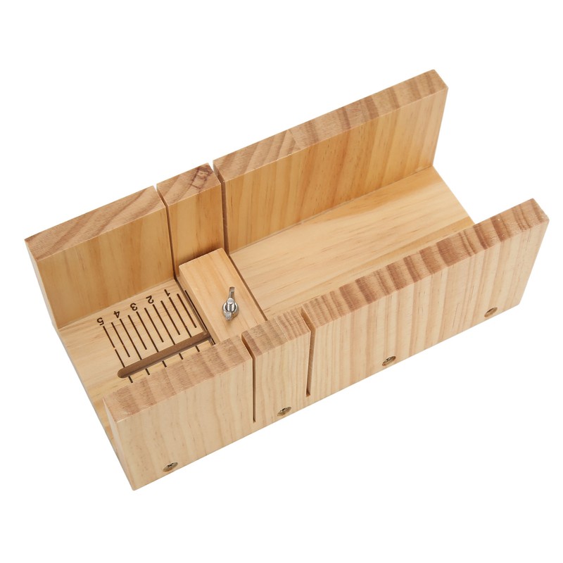 Soap Cutter Superb Polishing Rubber Wood Multipurpose Soap Cutter Slicer