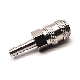 Rectus 21 Type - Quick Connector Female with 6mm Hosetail used on Water Fed Pole Systems