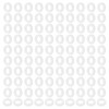 PATIKIL M3 Nylon Flat Washers, 120 Pcs 3mm ID 6mm