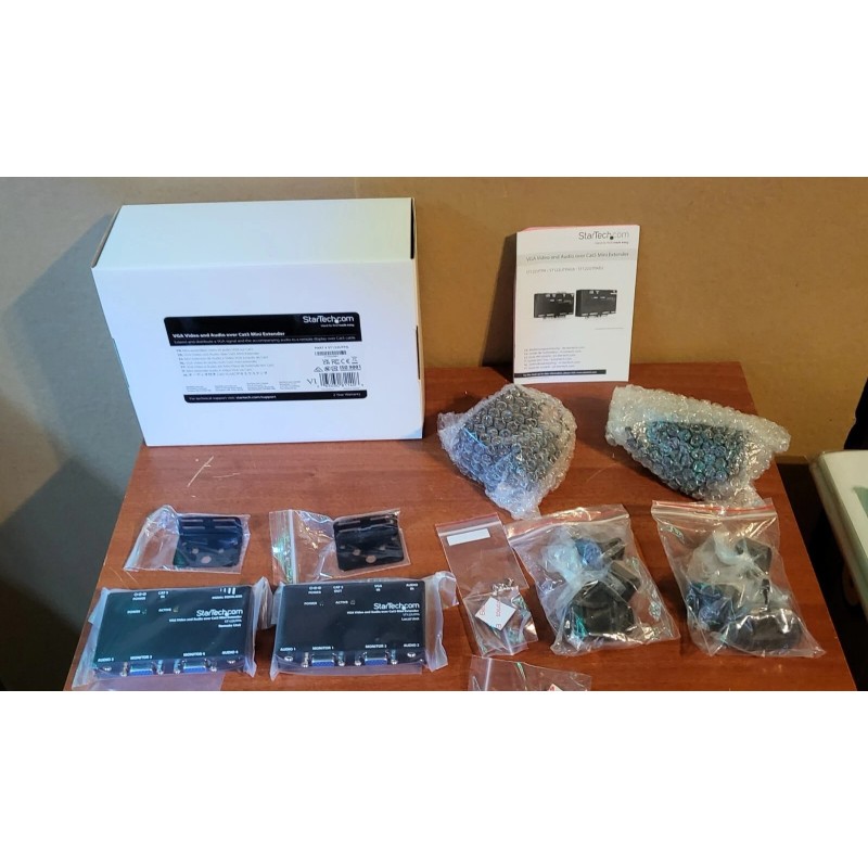 StarTech VGA Video Extender over Cat 5 with Audio Up