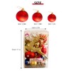 Christmas Balls Ornaments 30Pack Shiny Balls Shatterproof Christmas Tree Decorations