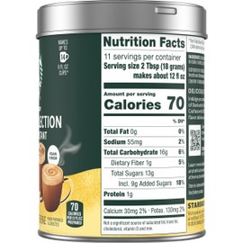 Starbucks Crema Collection Premium Instant Madagascar Vanilla Flavored Instant Coffee, 100% Arabica Beans, 3 Tins (7.12 Oz Each)