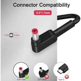 180W 135W Laptop Power Supply Compatible with Acer Nitro 5 7 AN515-57 AN515-58 AN515-55 AN715-54-715S Predator Helios 300 G3-571-73H3 G3-572-763V Aspire V15 V15 V17 Nitro VN7-593G VN7-591G ADP-180MB K