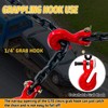 SENKEYFE 1/4" Tow Chain|G80 Log Chain with G70 Clevis Grab