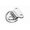 Dutyhook 6X40 Folding Pad Eye, Stainless Steel AISI 304