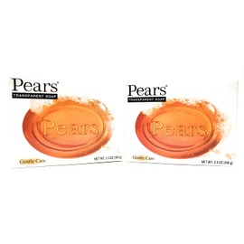 Pears Transparent Glycerin Bar Soap 3.5 Oz Each (Two Pack)