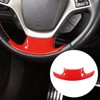Steering Wheel Decorative Cover Trim ABS 1PCS Compatible with Corvette