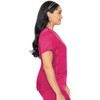 Med Couture V-Neck Scrub Top for Women with 4 Pockets,