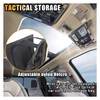 Tactical Molle Car Sun Visor Organizer, Large Molle Visor Panel