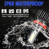 SHENKENUO LED Headflight For Can-Am Defender HD5 HD8 HD10 Combo