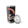 Soaring Through Snow Paragliding Santa Skydiving Christmas Stainless Steel Insulated