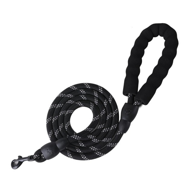 (TUISKU) Dog Leash Easy to Hold Sponge Handle Durable Rope