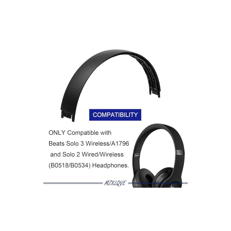 Solo 3 Headband - Replacement Premium Repair Parts for Beats