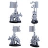 Medieval Royal Knights Cavalry Spearmen, Highlands Miniatures Historical Role Playing