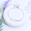 Yumioxa 2025New Delicate Chain Infinity Pendant Kinship Bracelets Jewelry for