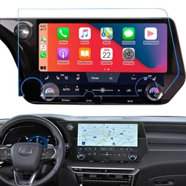 Jinmanyuan Tempered Glass Screen Protector,Compatible with Lexus 2023-2024 RX 350 /350H 450H 500H 14-inch High Definition 9H Hardness (Not Fit for 9.8Inch) Accessories