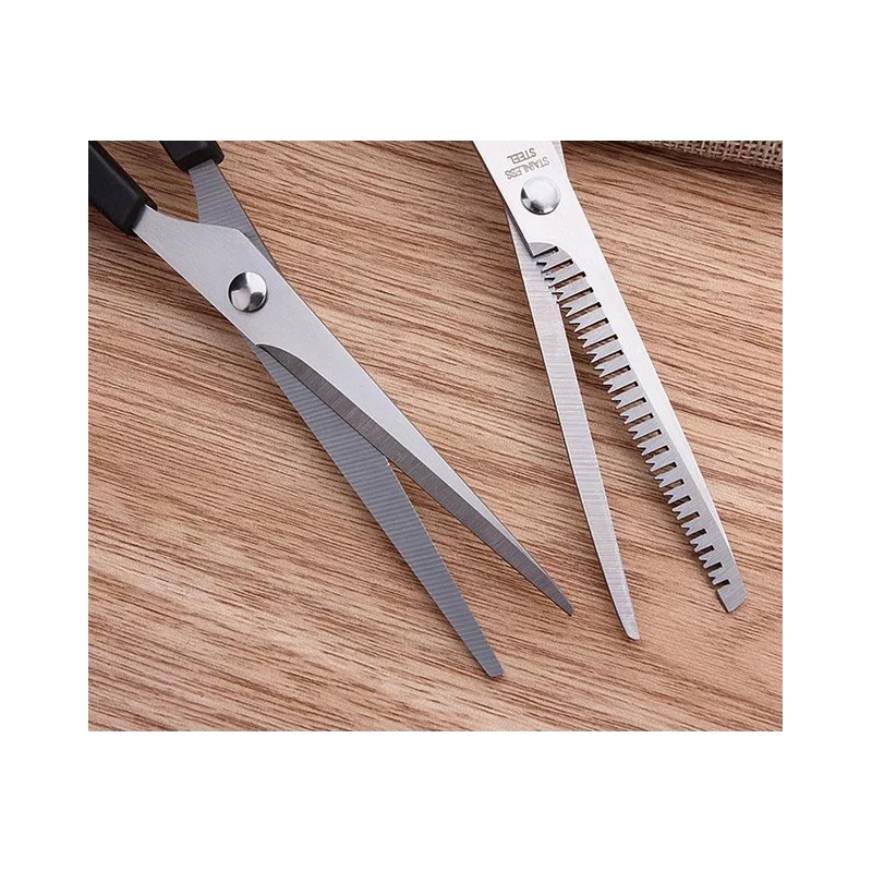 Valori Kit Tijeras Para Cortar Y Entresacar Pelo Cabello Peluquería