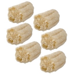 Dompel Natural Loofah Sponge Model 4499 | Eco-Friendly Egyptian Shower | Exfoliate and Revitalize Your Skin Naturally (6 PCS)