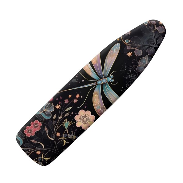 Hinthetall Dragonfly Ironing Board Cover and Pad 15x54 Inch Standard