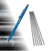 Markal 96107 Silver-Streak Metal Marker (1 Holder, 6 Refills) Round,