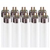 Luxrite LR20822 (10-Pack) F24T5/835/HO 24-Watt 2 FT T5 High Output