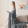 EMME Cuddly Fluffy Blanket, 3D Touch Experience Fleece Blanket, Soft