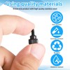 20 PCS Black PC Case Screws Cases Computer Case Thumb