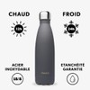 Qwetch - Bouteille Isotherme Granite Thermos Flask - Grey 500