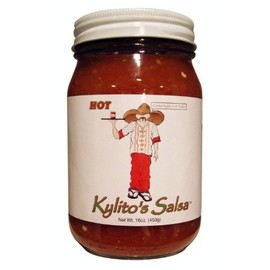 Kylito's Salsa 16oz Jar (Pack of 3) (Choose Flavor Below) (Hot - Hot)