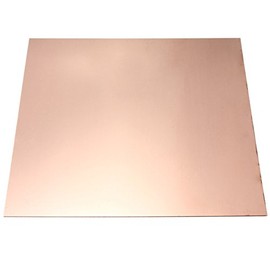 FEVERWORK 0.8mm*100mm*100mm Pure Copper Cu Metal Sheet Plate