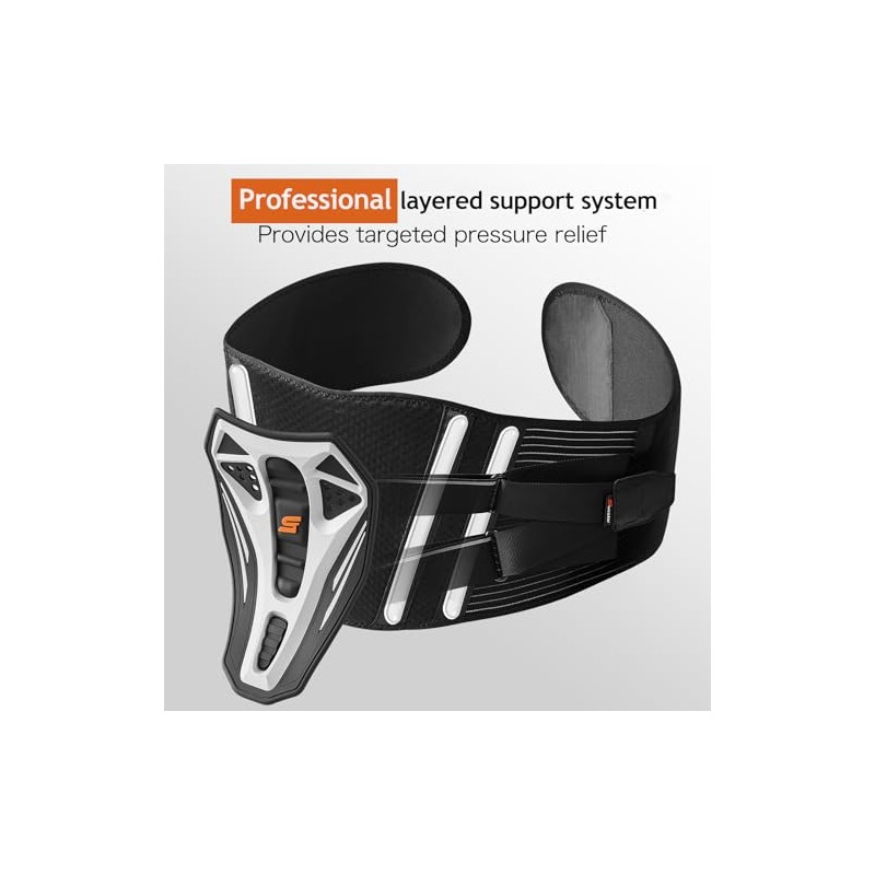 SueStar Back Support with 3D Support Pad, back brace lower