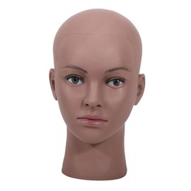 Beavorty Realistic Cap Display Stand Robust Wig Storage Bracket Lifelike Model Head for Styling and Photography