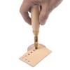 Teng Lang Adjustable Screw Hole Punch Leather Bookbinding Tool,Paper Punch,Craft
