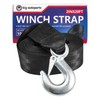 big-autoparts 2 Inch by 20 Feet Trailer Winch Strap with