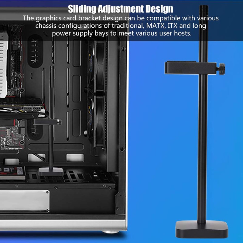 Lazmin Graphics Card GPU Holder Support Graphics Card Holder, Aluminium