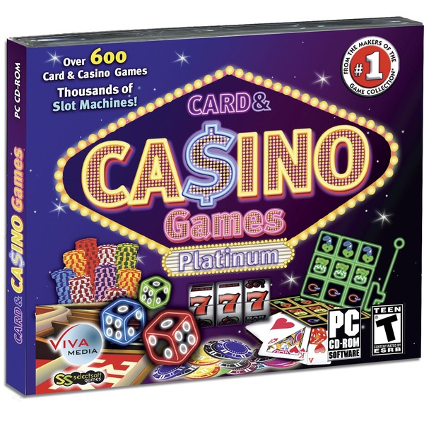 Card & Casino Games Platinum: Over 600 Card & Casino Games Thousands of Slot Machines!