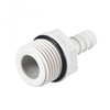 sourcing map PVC Barb Hose Fitting Connector Adapter 8mm or