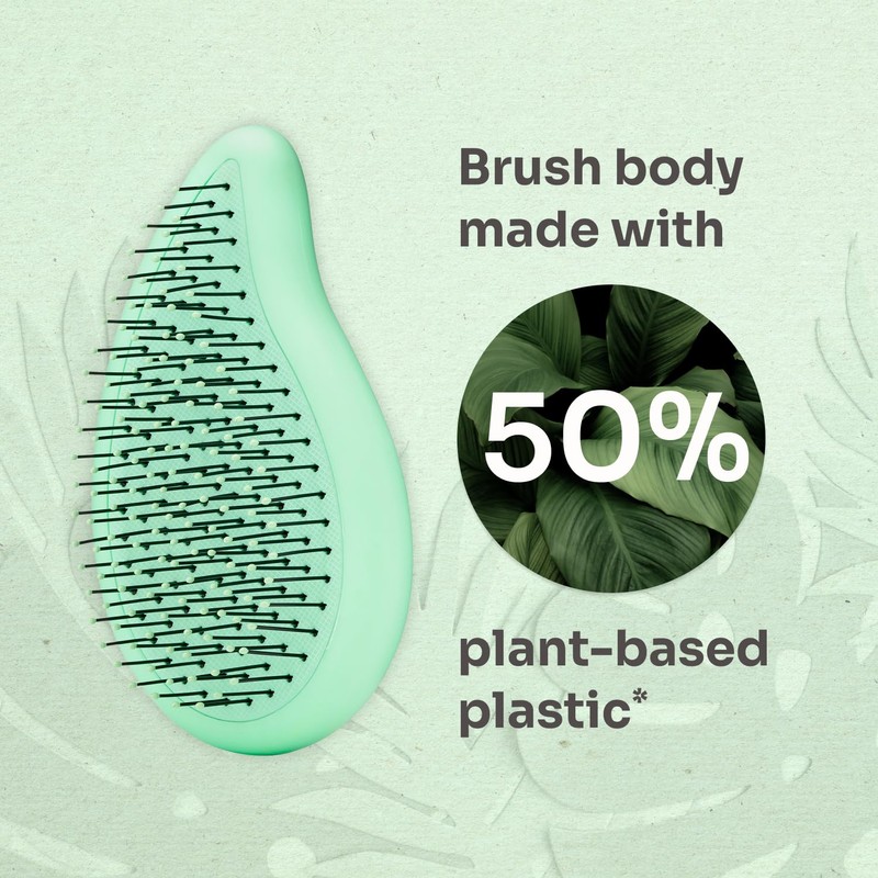 Wet Brush Go Green Palm Detangler Tea Tree Oil