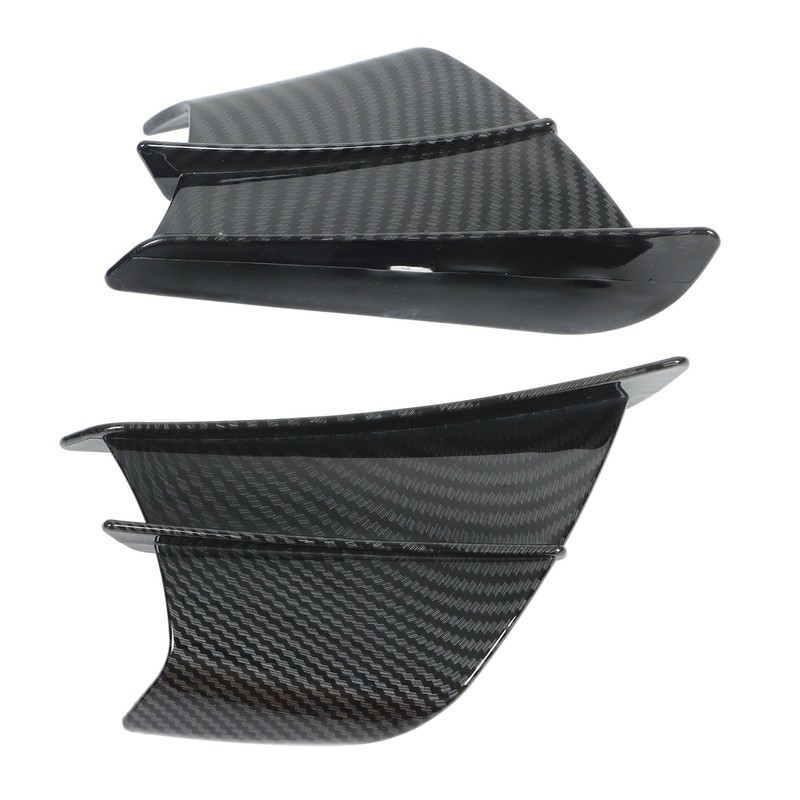 1 Pair Motorcycle Aerodynamic Wing Carbon Fibre Style Side Fairings