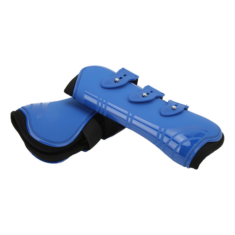 2pcs Horse Front Leg Boots PU Shell Horse Tendon Boots