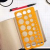 Circle Stencil Template with 36 Circles, Circle Stencils for Painting,