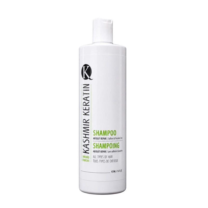 Kashmir Keratin Enriched Shampoo Sulfate Paraben Free For All Types