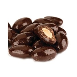 Beulah's Dark Chocolate Covered Almonds, 2 Pound Package, 160 Pieces