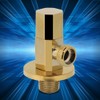 Faucet Angle Valve Brass Gold Water Angle Valve Bathroom Water