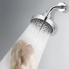 Regadera Para Baño De Ducha 10cm De Lluvia De Alta