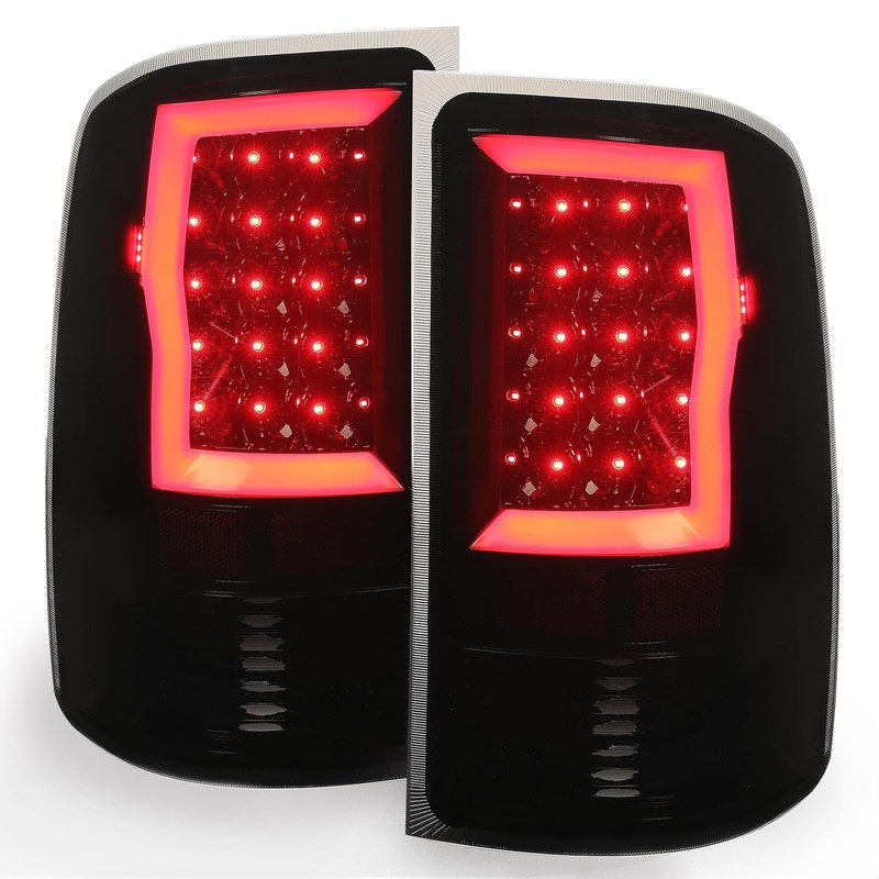 HECASA LED Tail Lights Pair Compatible with 2007-2014 GMC Sierra