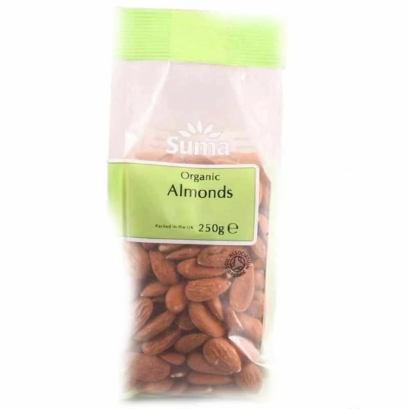 Suma Prepacks - Organic Pp Almonds 250G (250G) Gluten Free